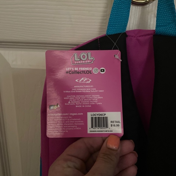 LOL Surprise! Brand New With Tags School Backpack - Picture 9 of 10